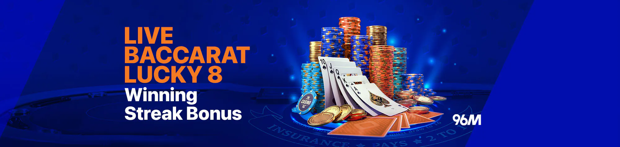 LIVE BACCARAT LUCKY 8 WINNING STREAK BONUS