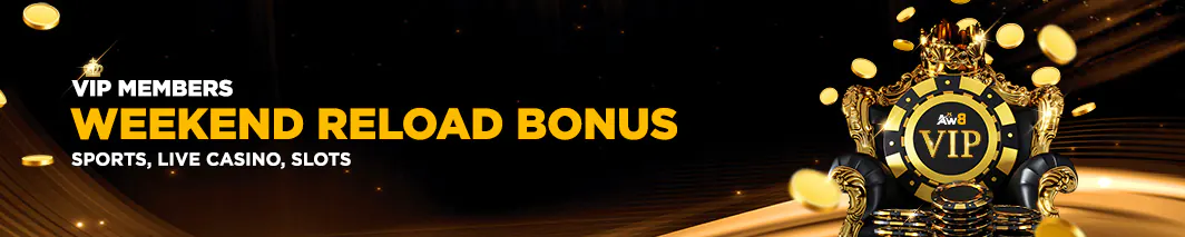 VIP WEEKEND RELOAD BONUS