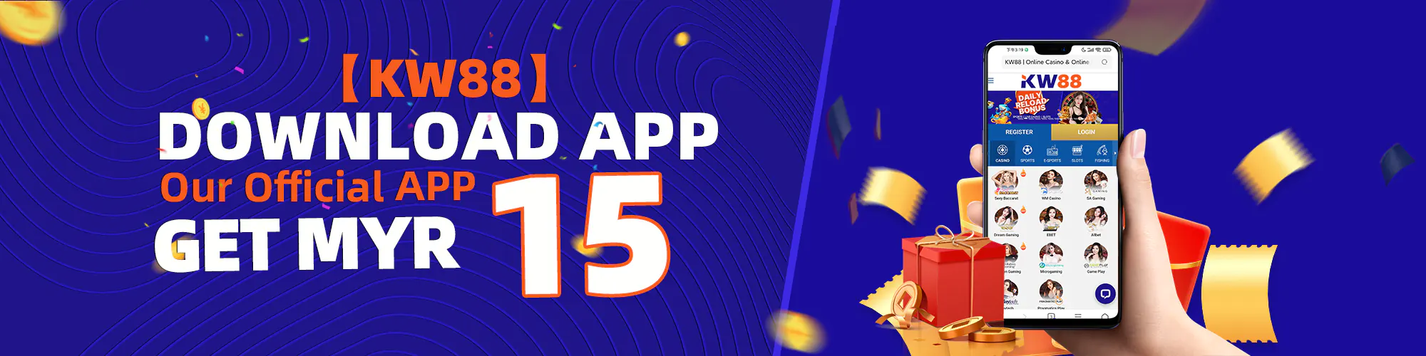 【KW88】Download Our Official APP