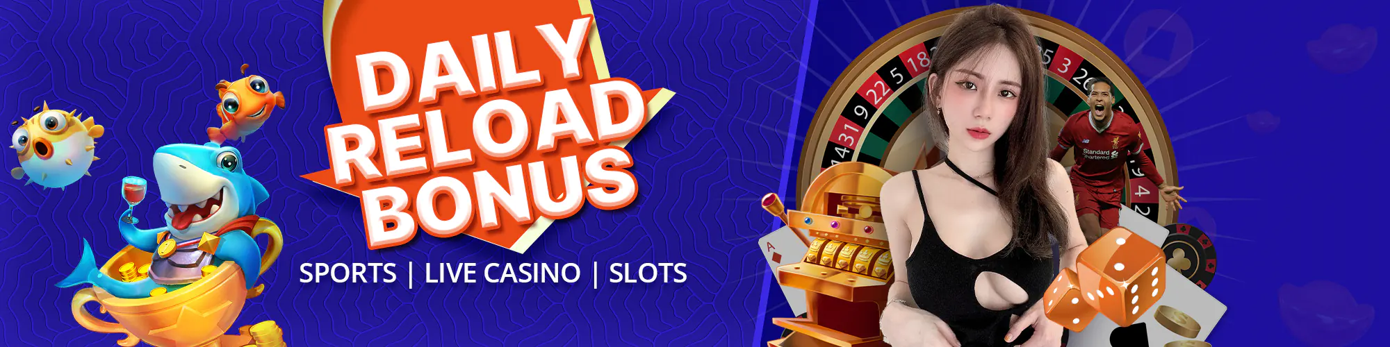 Daily Re-reload Bonus