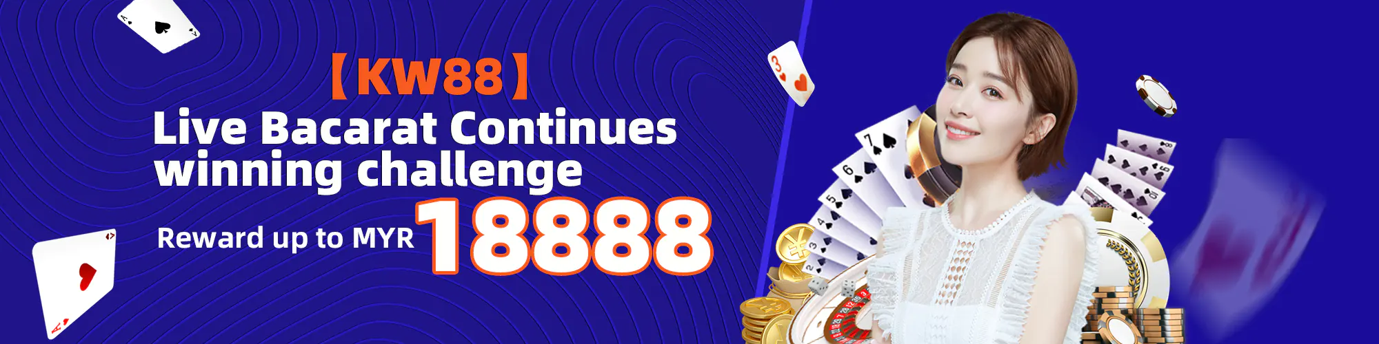 Live Bacarat Continues winning challenge