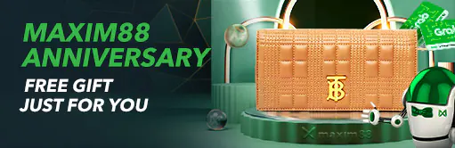 Maxim88 Anniversary Free Gift