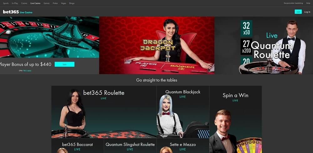 bet365 live casino