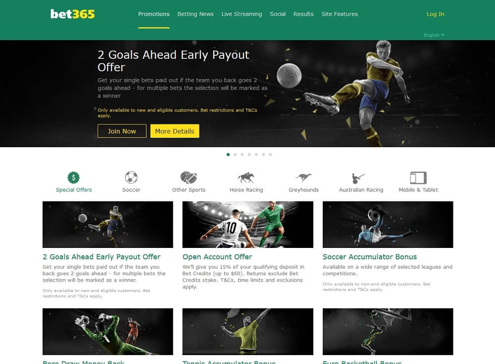 bet365 promos