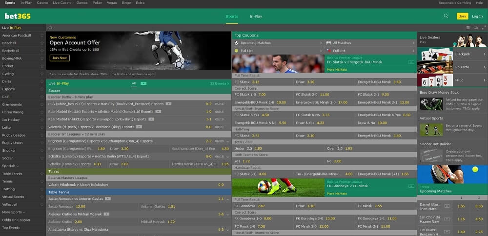 bet365 sports