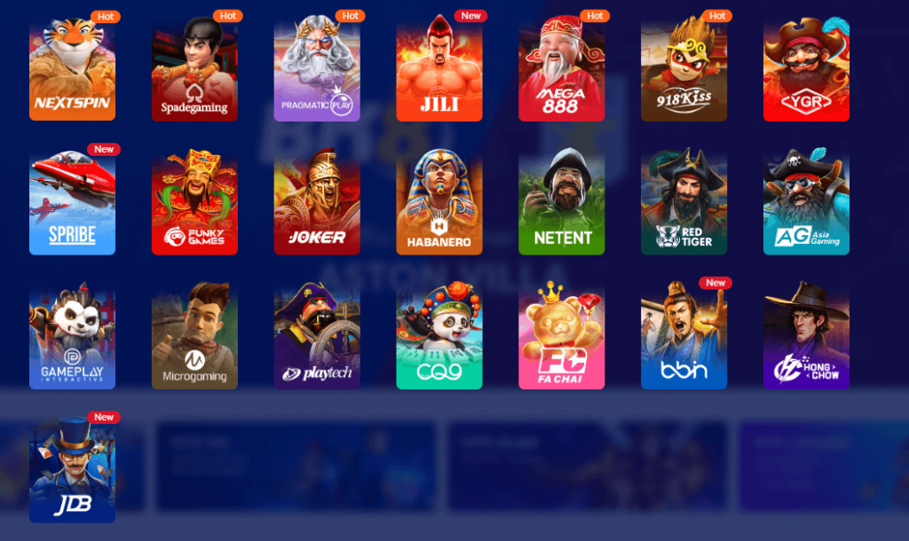 BK8 Slot Game Provider list 2023