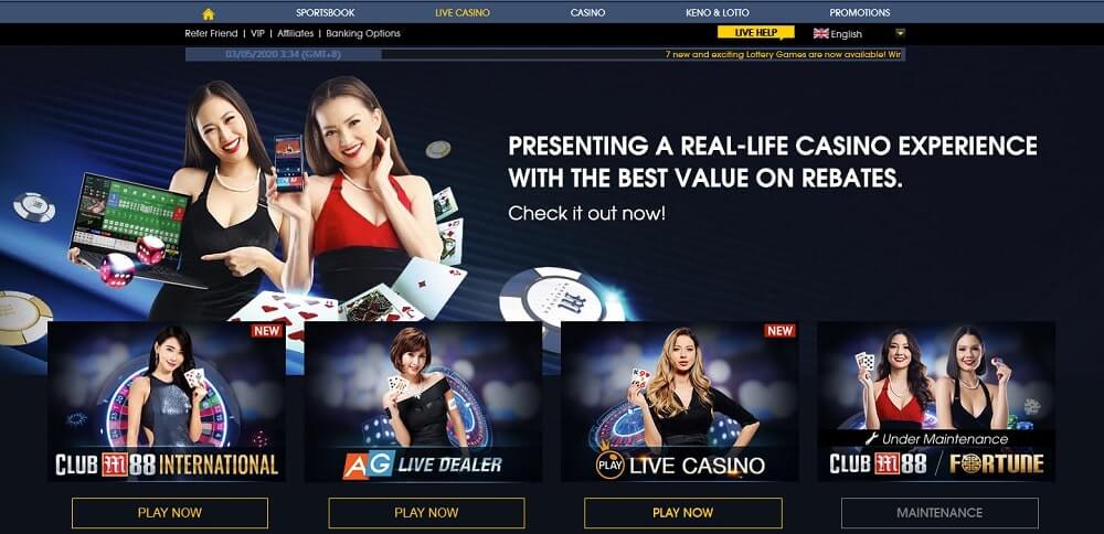 m88 live casino