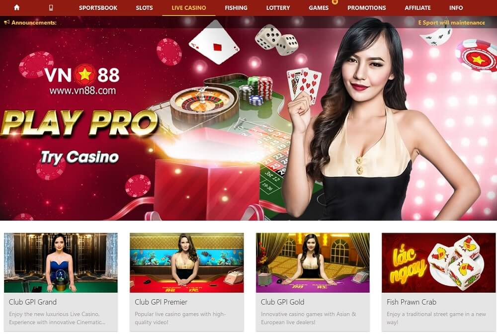 vn88 live casino