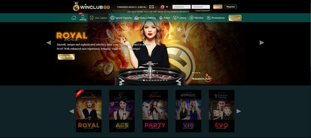 winclub88 live casino