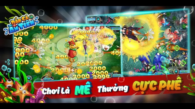 Khuyến mãi khủng từ game bắn cá