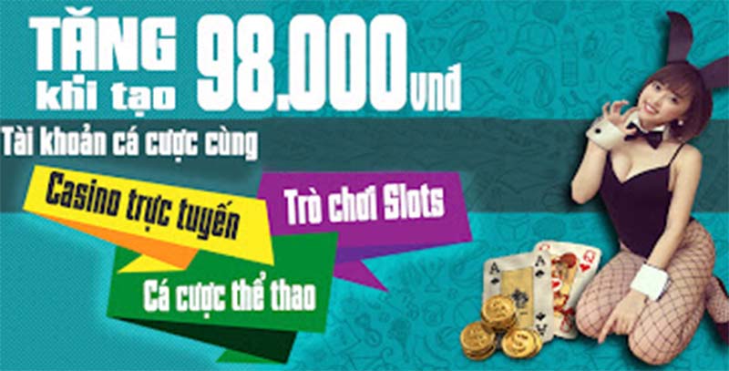 Điểm danh những nhà cái tặng tiền cược slots free