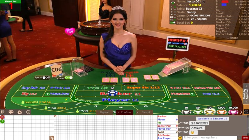 Baccarat trực tuyến