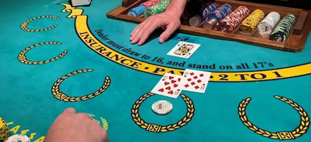 blackjack casino game