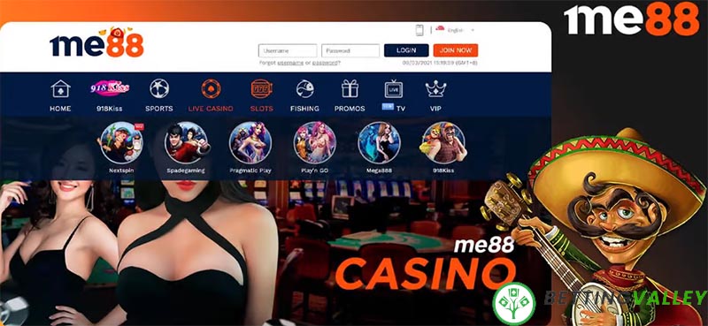 Me88 có giao diện đẹp mắt dễ dàng sử dụng