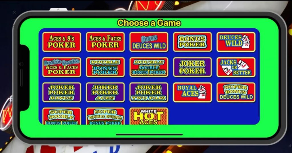 mobile video poker gamemobile video poker game