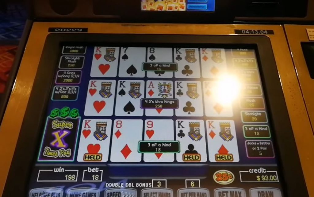 video poker game