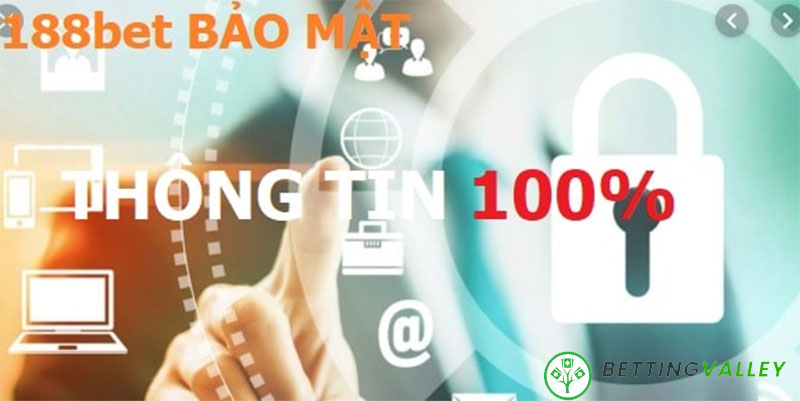 188bet bảo mật thông tin 100%
