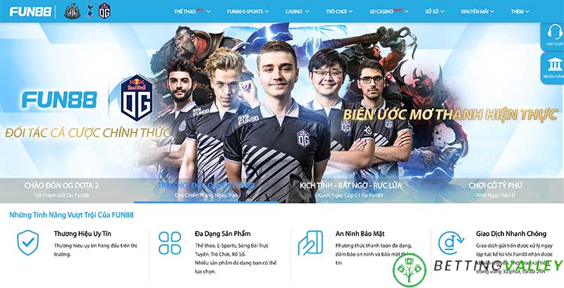 Đánh giá chi tiết nhà cái fun88vn