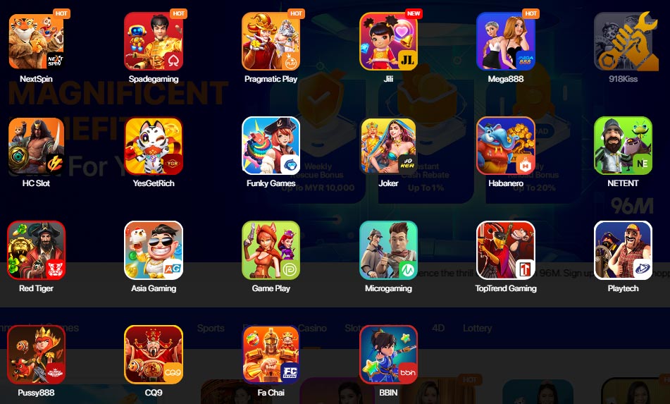 96M-Slot-Providers-List